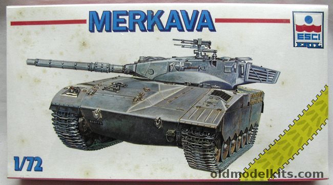 ESCI 1/72 Merkava Tank, 8323 plastic model kit
